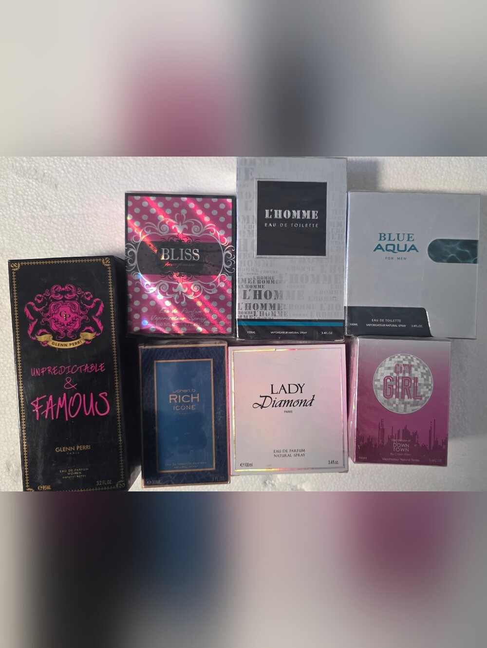 Lot 7 Open Box Perfumes
